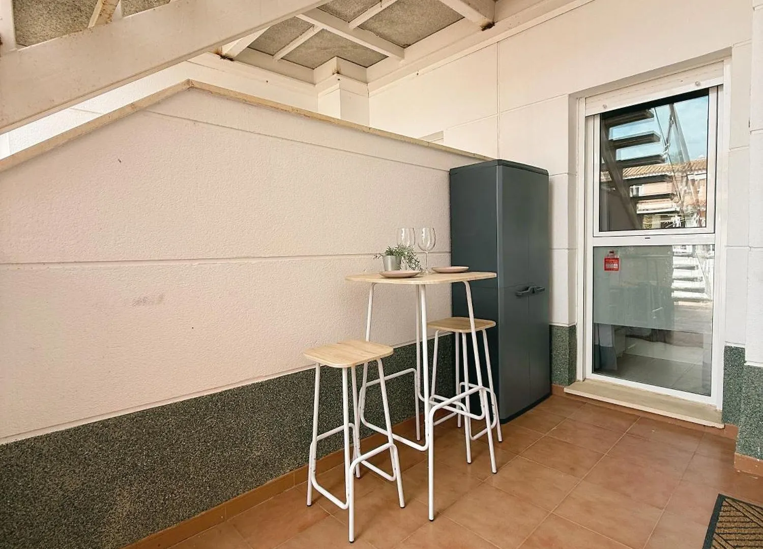Apartamento Laguna Beach En Vera Playa Ac Jardin Privado Y Parking